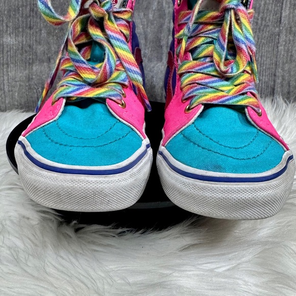 ⭐️Vans Sk8r Colorblock “Girl Power” Hi-Tops - Picture 11 of 13